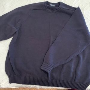 Land's End Cotton Crewneck Sweater